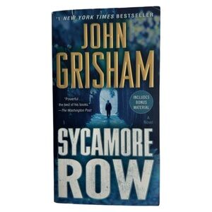 Sycamore Row by John Grisham Mass Market Paperback Book Mystery Thriller Crime
